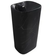 Раковина моноблок MIXXUS PREMIUM DIVERSE-1102 MARBLE 460х380х840mm з отвором під змішувач та пер