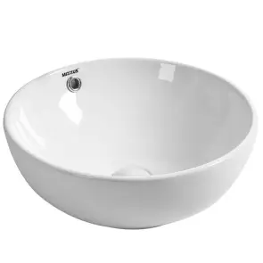 Раковина накладная Mixxus Premium ELLIPSE-0205 430х430х175mm с переливом (MP6530) №1