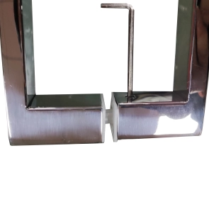Дверь в нишу Koer SR SD04-100x200-TR-01 прозрачное стекло Easy Clean 10мм, хром (KR5386) №24