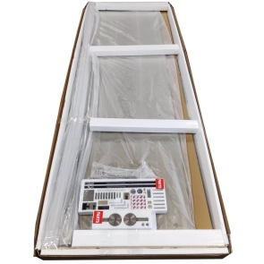 Дверь в нишу Koer SR SD01-120x200-TR-02 прозрачное стекло Easy Clean 8мм, никель (KR5379) №10