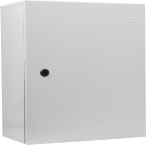Корпус з монтажною панеллю металевий Light 40*40*25, IP54, серії UBox №1