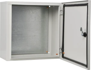 Корпус з монтажною панеллю металевий Light 40*40*25, IP54, серії UBox №2