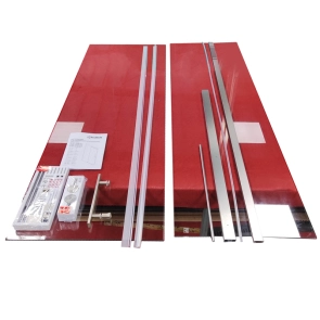 Дверь в нишу Koer SR SD01-120x200-TR-02 прозрачное стекло Easy Clean 8мм, никель (KR5379) №18