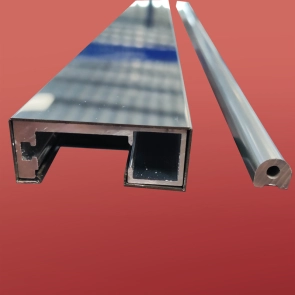 Дверь в нишу Koer SR SD02-140x200-TR-01 прозрачное стекло Easy Clean 8мм, хром (KR5383) №3
