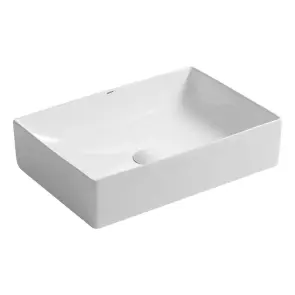Раковина накладна Mixxus Premium QUADRO-0104 500х350х120mm (MP6515) №1