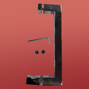 Дверь в нишу Koer SR SD02-140x200-TR-01 прозрачное стекло Easy Clean 8мм, хром (KR5383) №7