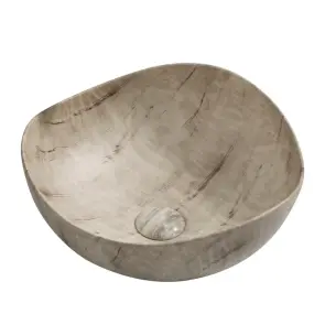 Раковина накладна Mixxus Premium WAVE-0103 MARBLE 380х380х170mm (MP6532) №1