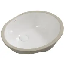 Раковина врезная под столешницу MIXXUS PREMIUM TOPPER-1701 495х405х205mm с переливом (MP6568)