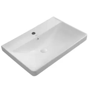 Раковина меблева MIXXUS PREMIUM STYLE-1502 700х480х190mm з отвором під змішувач та переливом ( №1