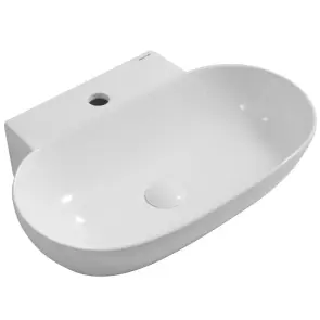 Раковина подвесная MIXXUS PREMIUM DIVERSE-0201 560х390х125mm с отверстием под смеситель (MP6510) №1