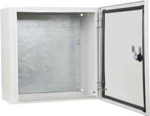 Корпус з монтажною панеллю металевий Light 40*40*20, IP54, серії UBox №2