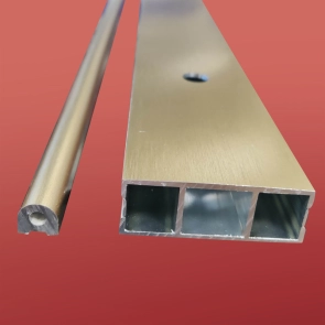 Дверь в нишу Koer SR SD01-120x200-TR-12 прозрачное стекло Easy Clean 8мм, матовое золото (KR5377) №17