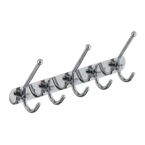 Планка з 5-ма гачками Zerix LR201-5 (LL1415) №1