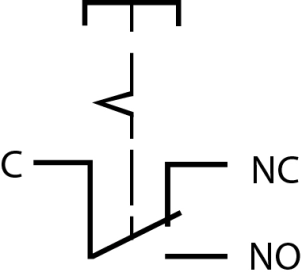 TY 19C-S11/1 Кнопка металева Повернення поворотом 1NO+1NC. №6