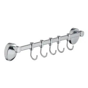 Планка з 5-ма рухомими гачками Zerix LR3315-5 (LL1448) №1