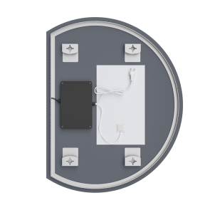 Зеркало Mixxus Premium TOPPER MS01-90x70-REVERSE (LED Touch, Anti-fog, димер (3-6,5kK)) (MP6632) №4