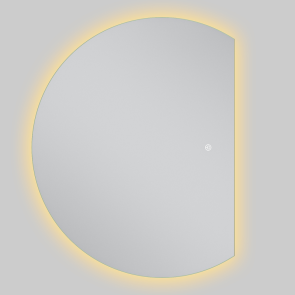 Зеркало Mixxus Premium TOPPER MS01-90x70-REVERSE (LED Touch, Anti-fog, димер (3-6,5kK)) (MP6632) №7