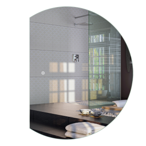 Зеркало Mixxus Premium TOPPER MS01-90x70-REVERSE (LED Touch, Anti-fog, димер (3-6,5kK)) (MP6632) №9