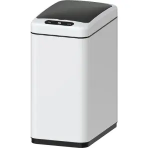 Мусорное ведро сенсорное прямоугольное Koer TC-020408-08 8 л цвет белый (KR5589) №1