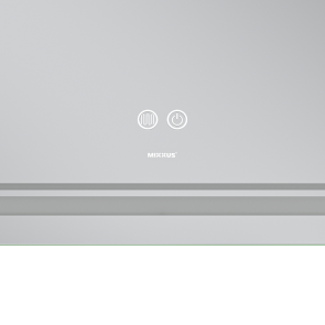 Зеркало Mixxus Premium QUADRO MR20-100x70 (LED Touch, Anti-fog, димер, линза) (MP6622) №6