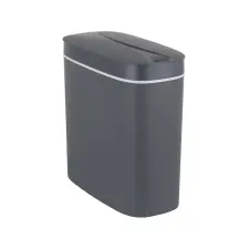 Відро для сміття сенсорне овальне Mixxus Flat-TC0109 Graphite 9 л колір графіт (MI7075)