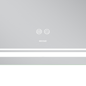 Зеркало Mixxus Premium QUADRO MR20-100x70 (LED Touch, Anti-fog, димер, линза) (MP6622) №9