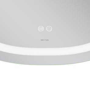 Дзеркало Mixxus Premium DIVERSE MR16-70x70 (LED Touch, Anti-fog, димер (3-6,5kK)) (MP6640) №5