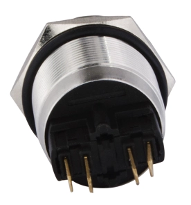 TYJ 22-321 Кнопка металева звиступом з фікс., 1NO+1NC. №3