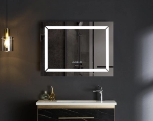Дзеркало Mixxus Light MR01-90x70 (годинник, LED-підсвічування, антизапотівання) (MI5999) №13