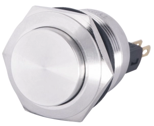 TYJ 22-221 Кнопка металлическая с выступом, 1NO+1NC. №1