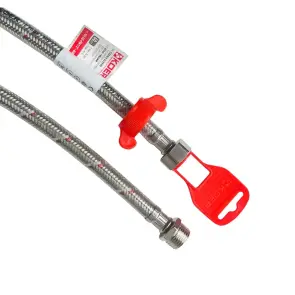 Гнучка підводка в силіконовій оболонці Koer KH-02-FM1/2"-800 (KR3525) №1