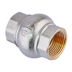 Обратный клапан Koer KR.173.N - 1" (никелированный) (KR4956) №1