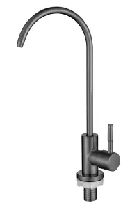 Кран для питної води Mixxus MONO-07.SUS FILTER Graphite з нержавіючої сталі (MI6562) №1
