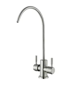 Кран для питної води Mixxus MONO-08.SUS Filter подвійний з нерж. сталі (MI6563) №1