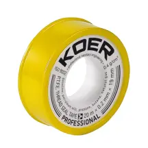 ФУМ стрічка для газу Koer STP-02 PRO 20M*0.2mm*19mm (KR0122)