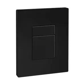 Панель змиву пластикова Koer KT-0607-05 157x198x3mm, квадратна кнопка (KR5346) №1