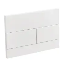 Панель смыва Koer KT-0603-03 240x160x10mm пластиковая, линейная кнопка (KR5318)