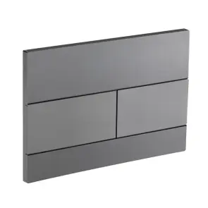 Панель смыва Koer KT-0603-07 240x160x10mm пластиковая, линейная кнопка (KR5321) №1