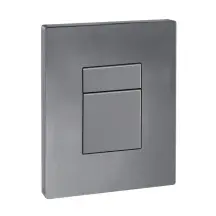 Панель смыва пластиковая Koer KT-0607-07 157x198x3mm, квадратная кнопка (KR5345)
