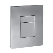 Панель смыва пластиковая Koer KT-0607-01 157x198x3mm, кнопка квадратная (KR5344)