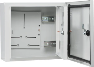 Корпус учета металлический Light 4 модуля 1фл, навесной IP54, серии UBox №4
