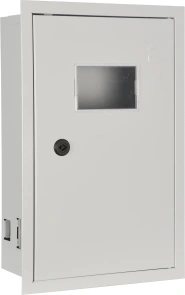 Корпус обліку металевий Light 12 модулів 3фл, вбудований IP31, серії UBox №1
