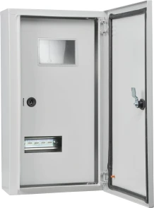 Корпус учета металлический Light 9 модулей 3фл, навесной IP54, серии UBox №2
