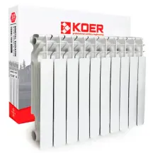 Біметалічний радіатор Koer 100 Bimetal-500 Royal (KR4957) / Ціна за 1 секцію