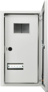 Корпус учета металлический Light 9 модулей 3фл, навесной IP54, серии UBox №4