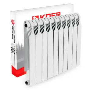 Біметалічний радіатор Koer-80 Bimetal-500 Smart (RAD330) / Ціна за 1 секцію №1
