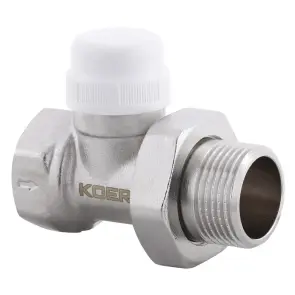 Кран термостатический Прямой Koer KR.923 - 1“ (KR2890) №1