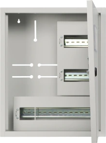 Корпус обліку металевий Light 27 модулів 3фл, навісний IP31, серії UBox №3