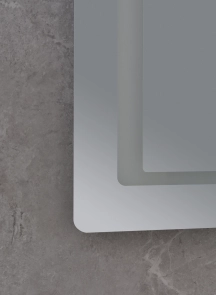 Дзеркало Mixxus STYLE MR13-80x60-REVERSE із LED Touch, Anti-fog, димером, регулюванням яскравості (MI666 №5