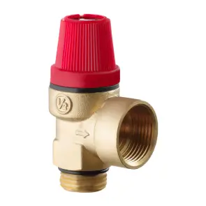 Клапан предохранительный ВН 1/2"х3/4" Koer KR.1261 (3 бар) (KR3107) №1